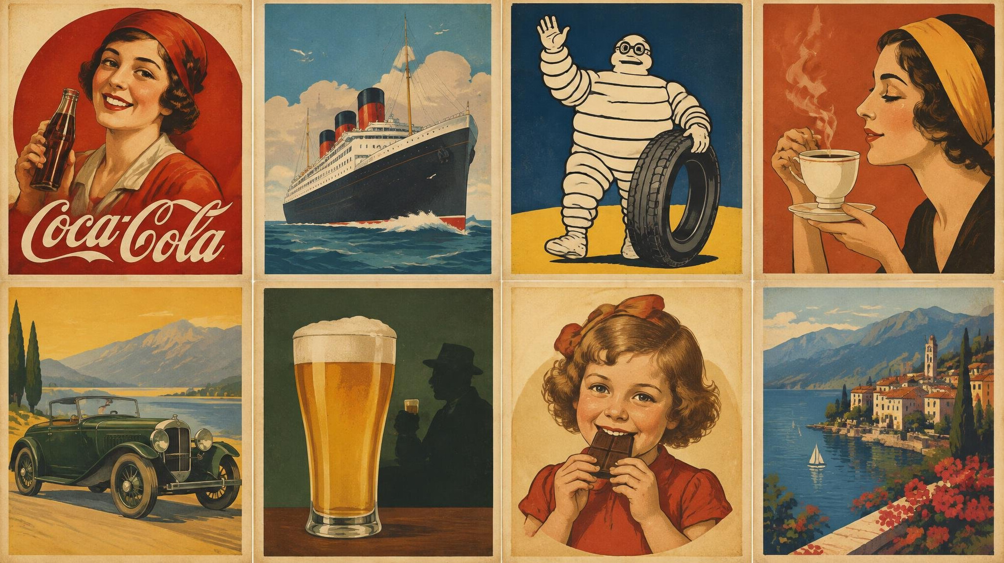 vintage poster collection