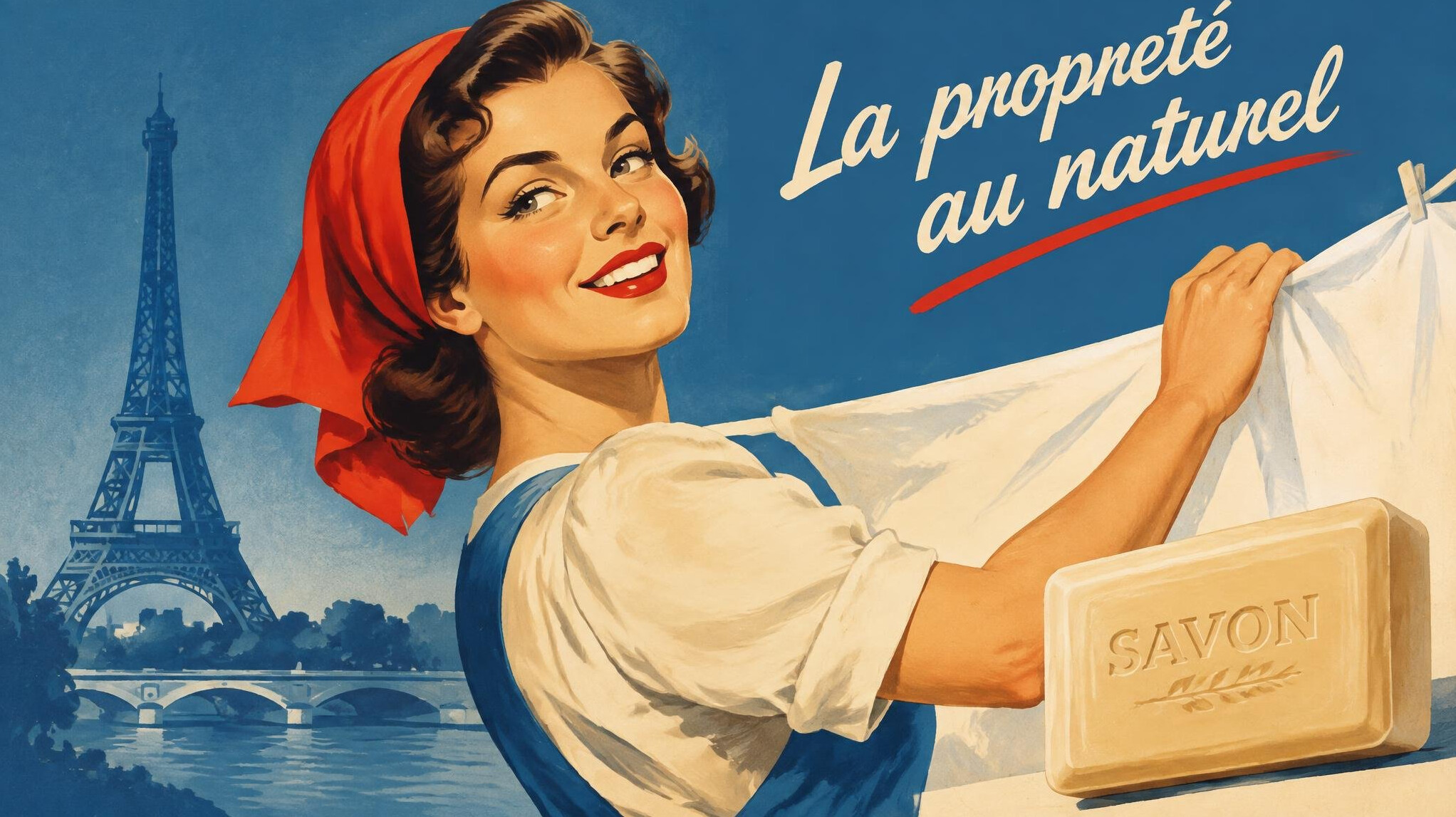 retro advertising france